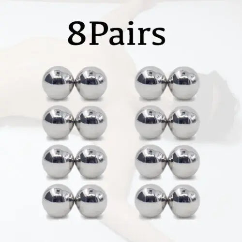 Powerful Magnetic Nipple Clamps Breast Stimulation Vagina Balls Breast Clitoris Bondage Adult Erotic Flirt Sex Toy for Couples