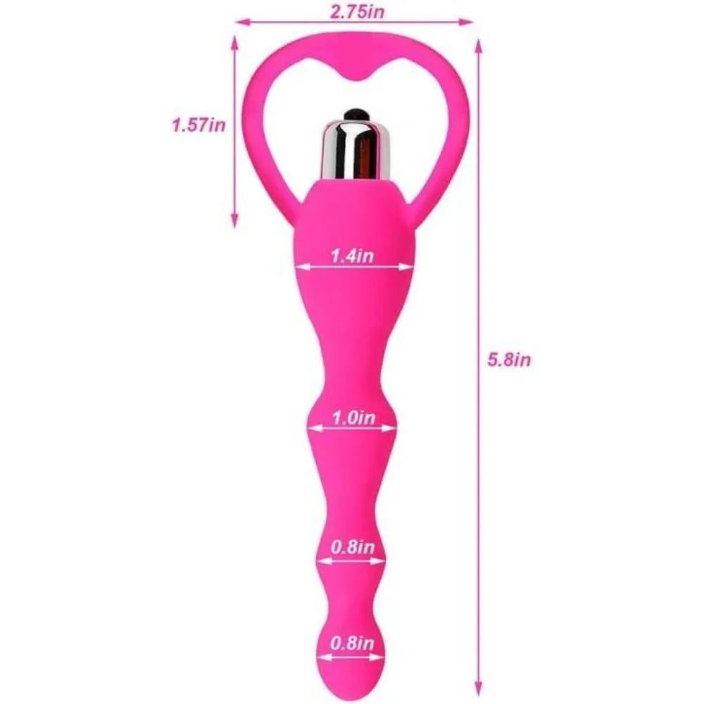 Prostate Anus Vagina Vibrator Training Sets Plug Toy Butt Adult Toys Plug Relaxing Tool for Men Women Anal Plug Sex Toy Vibrator