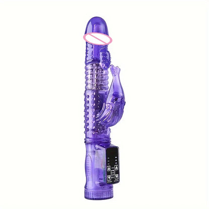 Rabbit Vibrator 10 Speed Vibration 6 Mode Rotation Female Pleasure Finger Vibrator Sex Toy for Women Vagina Dildo Masturbation