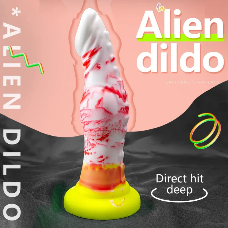 Real Dragon Dildo Anal Toys Soft Silicone Dildo Sex Toy for Men Women Prostate Massager Big Butt Plug Thick Dildos Masturbator