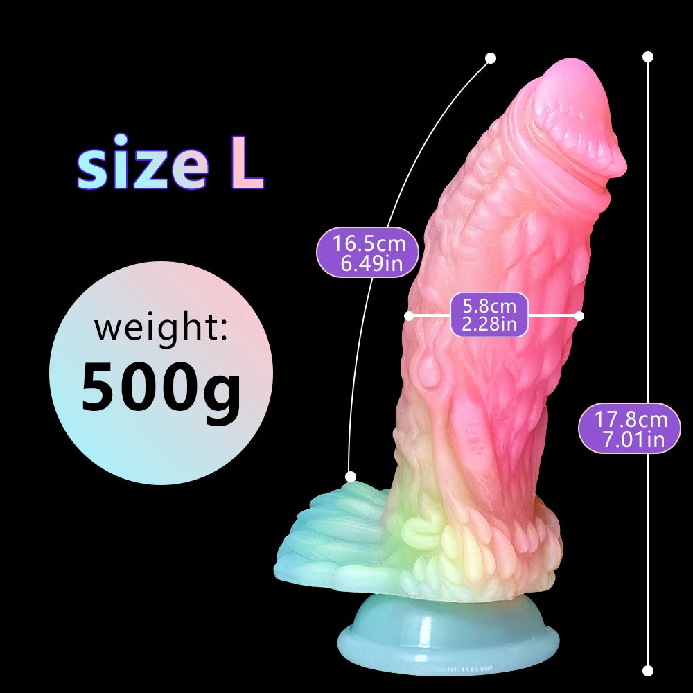 Real Dragon Dildo Anal Toys Soft Silicone Dildo Sex Toy for Men Women Prostate Massager Big Butt Plug Thick Dildos Masturbator