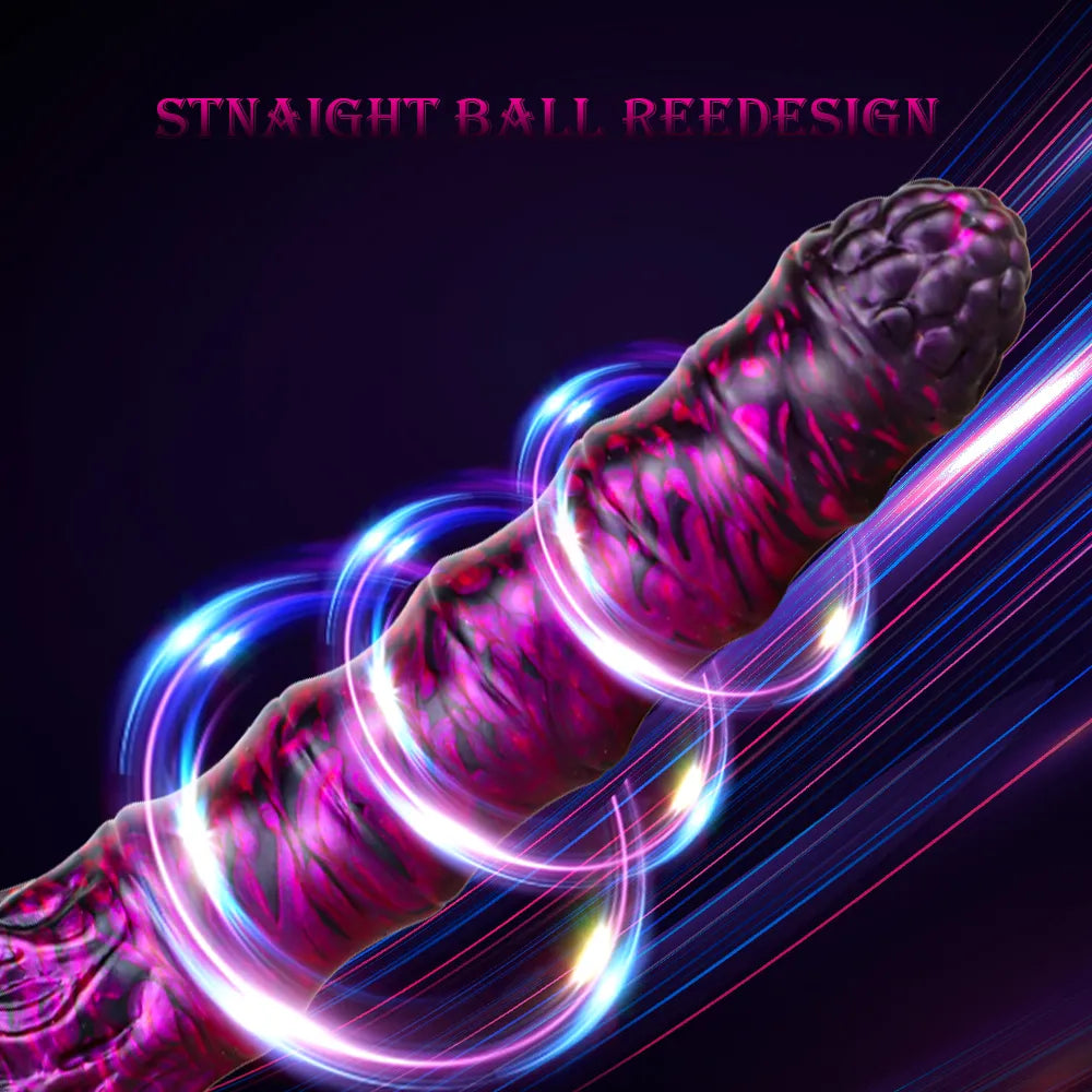 Realistic Animal Dildo Colorful Silicone Dragon Monster Dildo G-Spot Prostate Massage Anal Toy Sex Toys for Women Men Adult Toy