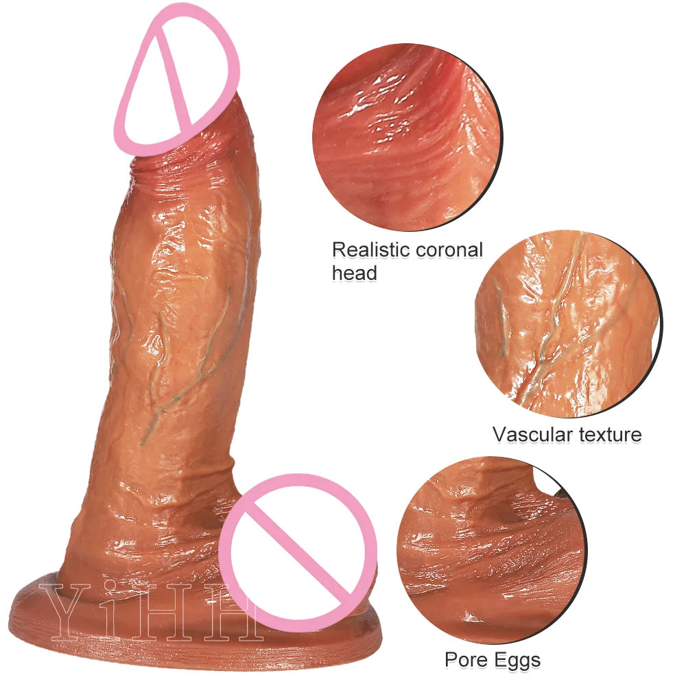 Realistic Big Dildo For Women Dick Male Artificial Penis Suction Cup Dildos Silicone Female Masturbator Sexy Shop Adult Toys