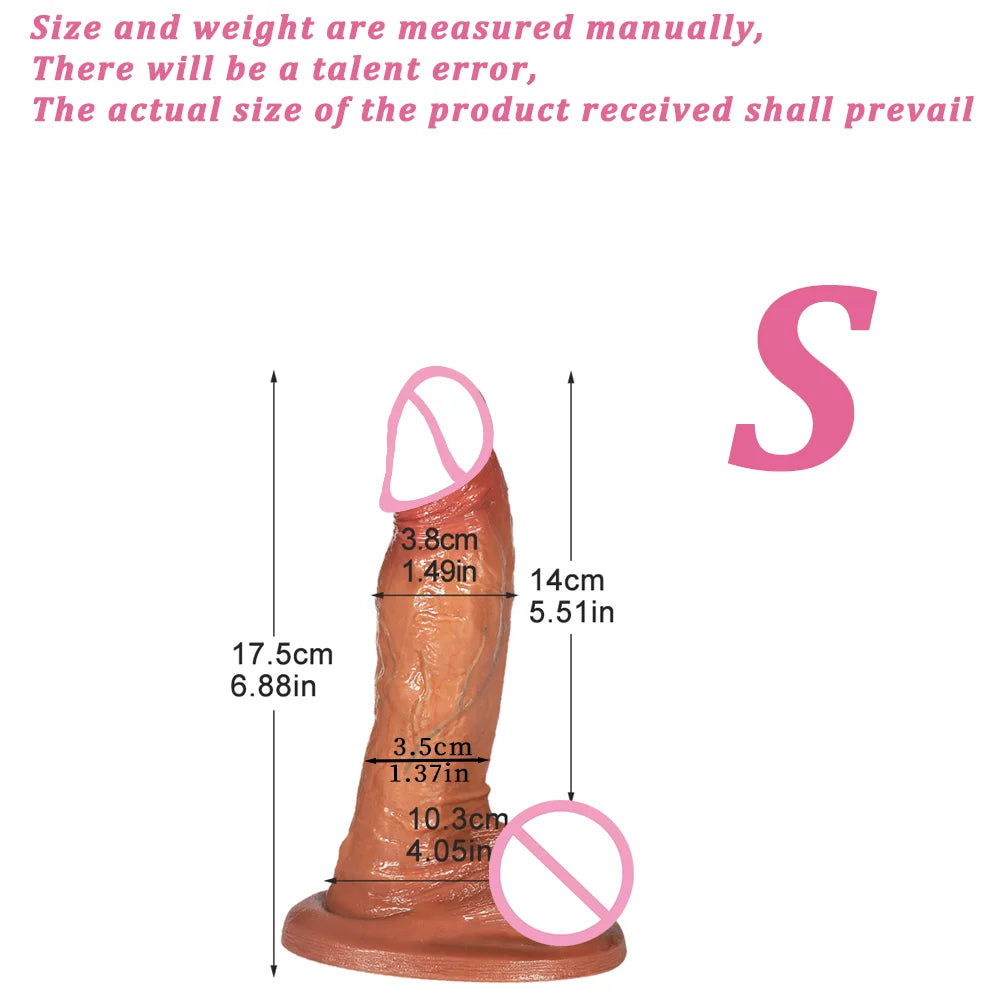 Realistic Big Dildo For Women Dick Male Artificial Penis Suction Cup Dildos Silicone Female Masturbator Sexy Shop Adult Toys