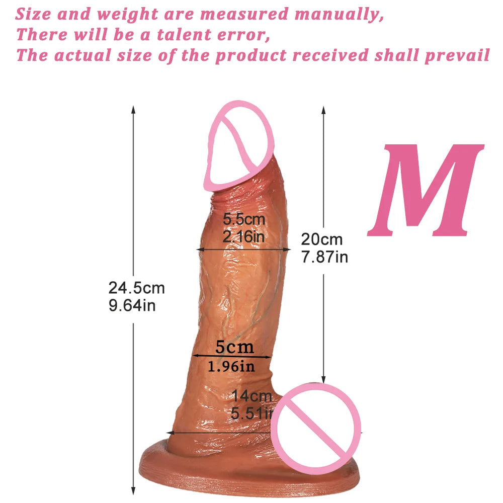 Realistic Big Dildo For Women Dick Male Artificial Penis Suction Cup Dildos Silicone Female Masturbator Sexy Shop Adult Toys