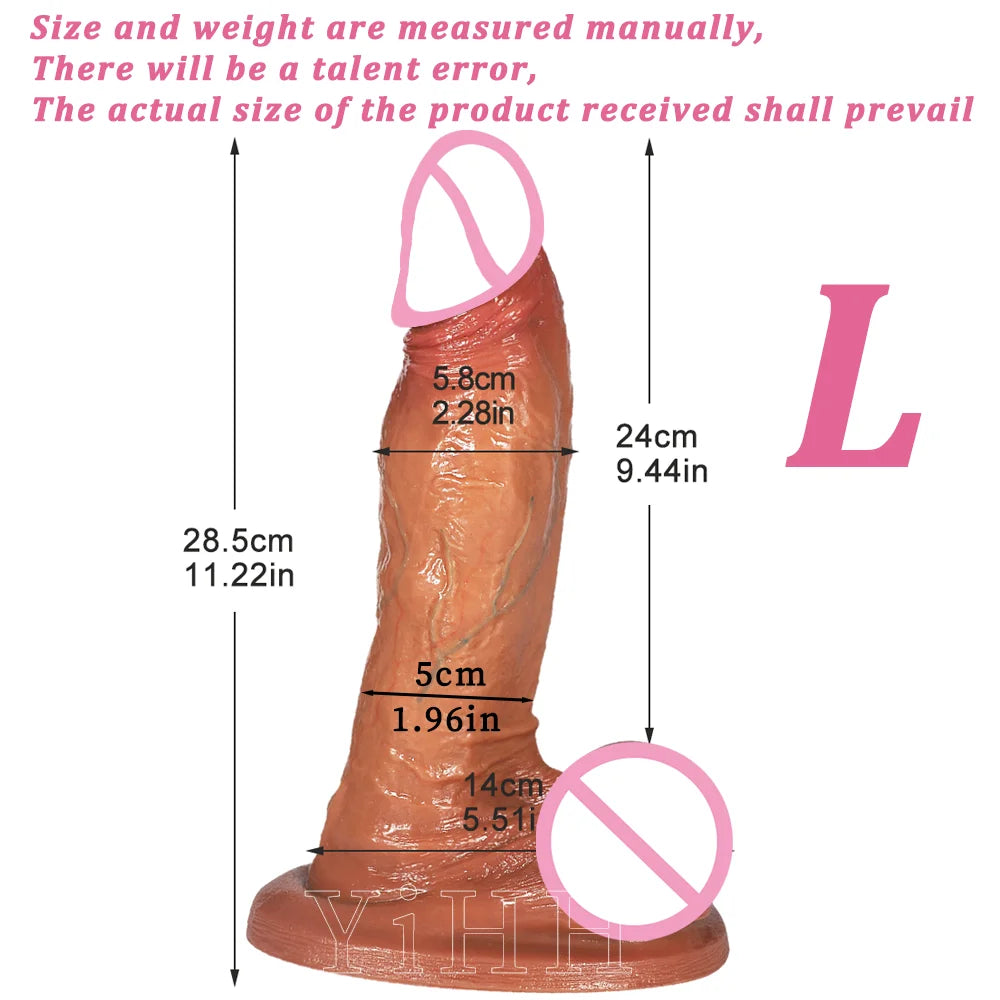 Realistic Big Dildo For Women Dick Male Artificial Penis Suction Cup Dildos Silicone Female Masturbator Sexy Shop Adult Toys