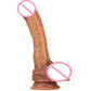 Realistic Dildo Flexible Soft Silicone Huge Penis with Suction Cup Lesbian Strapon Dildo Female Masturbation Sex Toys for Woman