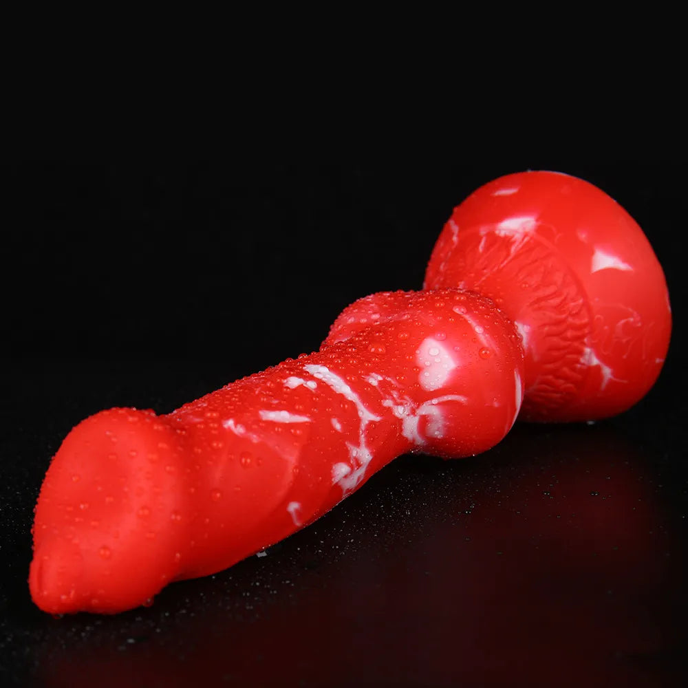 Realistic Dildo Silicone Wolf Dog Penis Dildo Prostate Massager Large Butt Plug Dragon Anal Sex Toys for Women Strapon Dildo