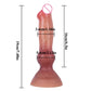 Realistic Dildo Soft Silicone Animal Penis Dog Wolf Fake Anal Butt Plug Sex Toys for Women Female Masturbate Adult Games