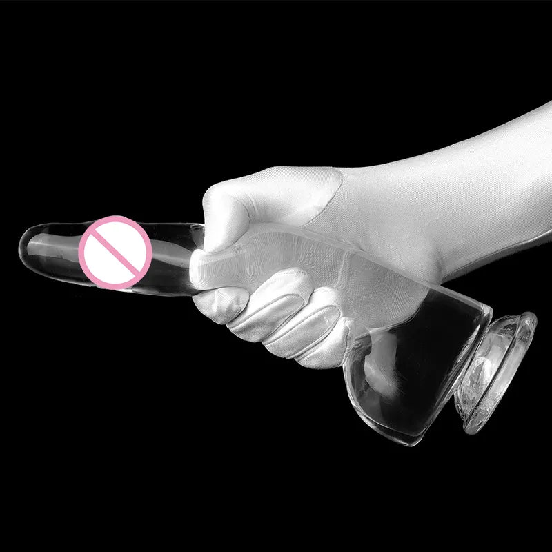 Transparent Penis Dick With Suction Cup