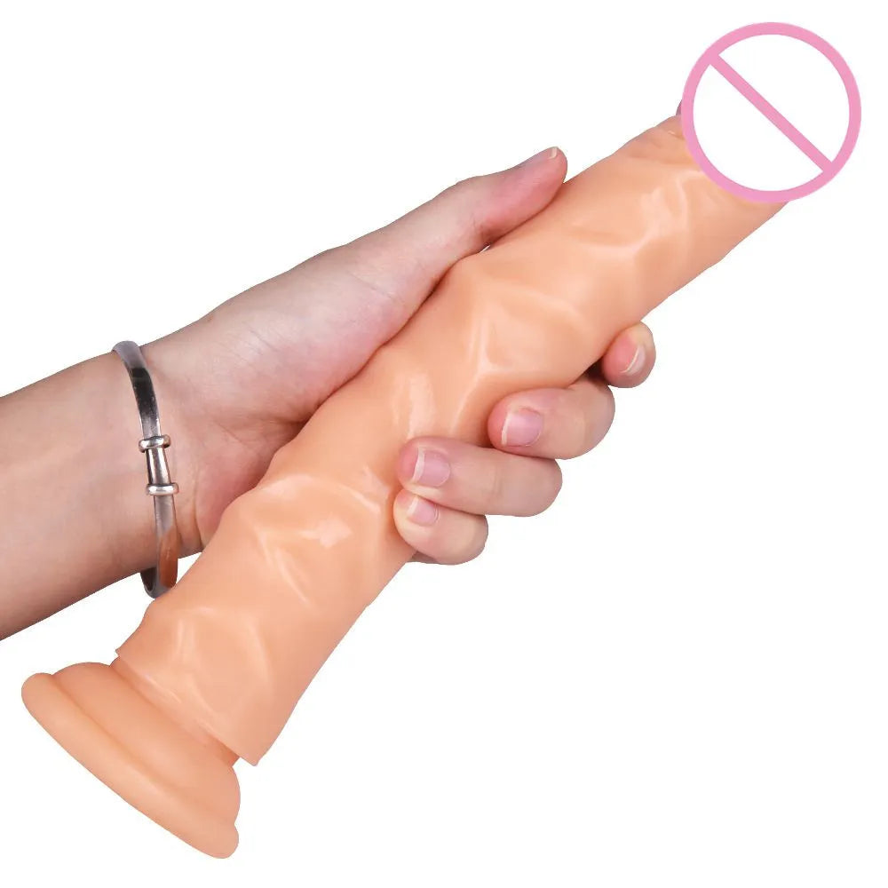 Soft Jelly Suction Cup Fake Penis