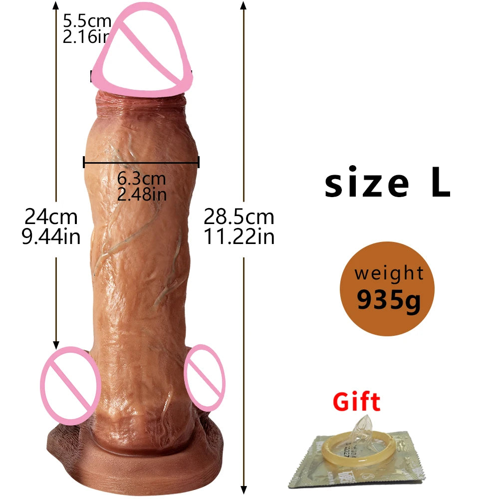 Realistic Dildo with Powerful Suction Cup Silicone Small Penis Big Dick Sex Toys Flexible G-spot Dildo Female vaginal anal Plug