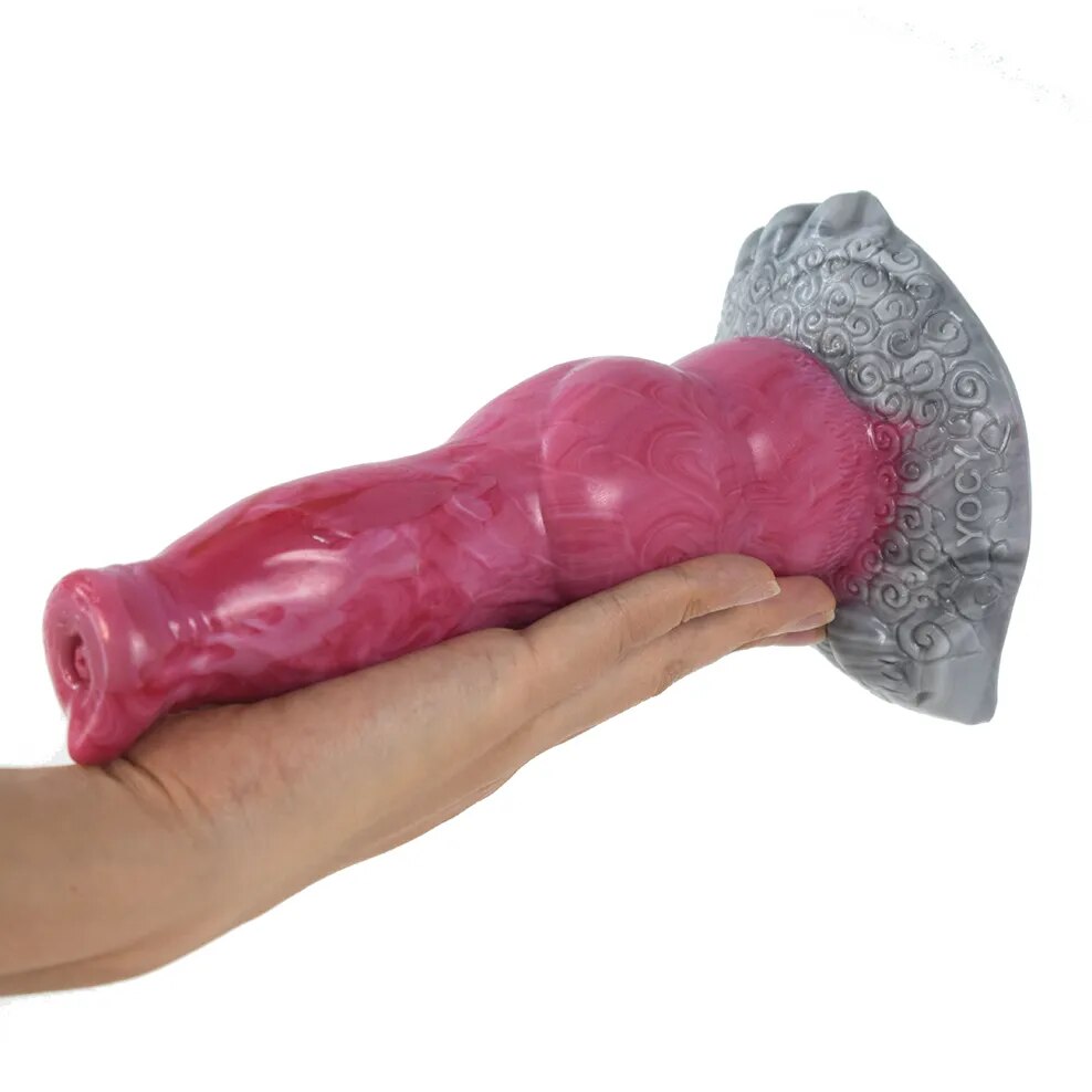 Realistic Dog Dildo Simulation Penis Animal Dildo Anal With Suction Cu –  GXLOCK Store