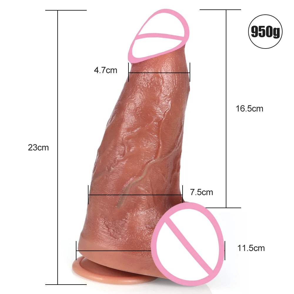 Realistic Huge Dildo Realistic Penis Gay Suction Cup Masturbator Silicone Big Dick For Women Sex Toys vaginal massage Adult game