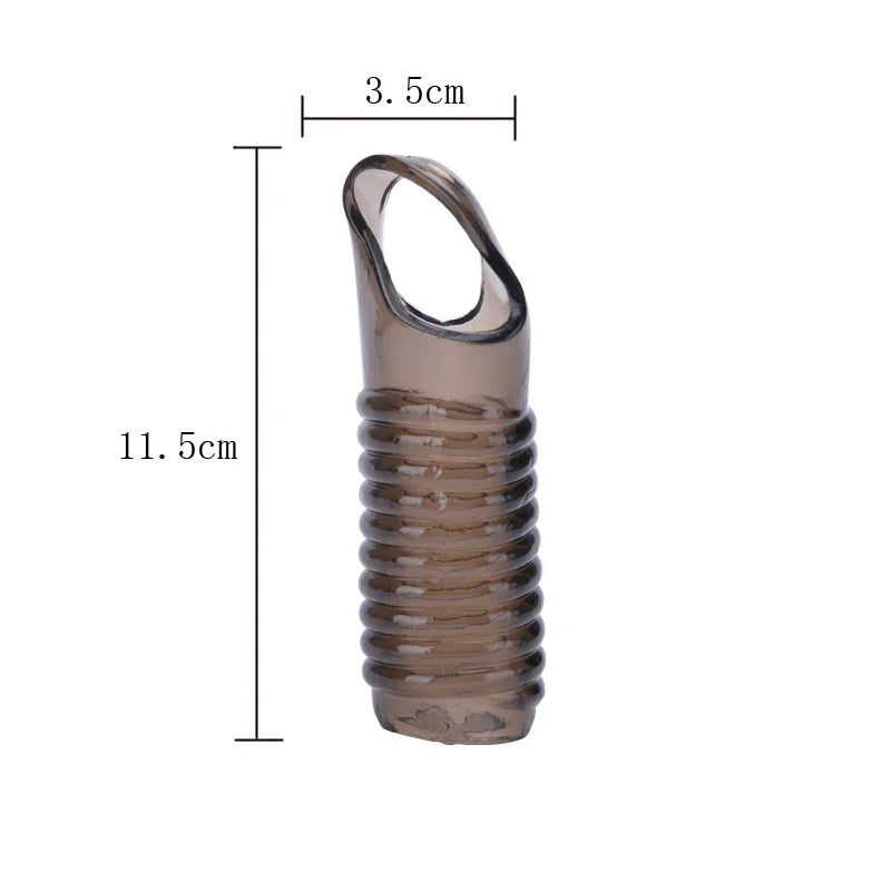 Realistic Penis Extension Cock Sleeve Reusable Silicone Penis Enlarger Delay Condoms For Men Dildo Enhancer Sex Toys