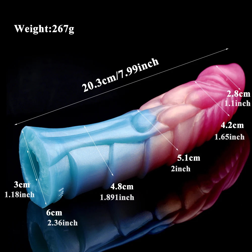 Realistic Penis Sheath Cock Sleeve Reusable Silicone Condom Cock Extension Artificial Dick Enlargement/Extender Men Penis SexToy