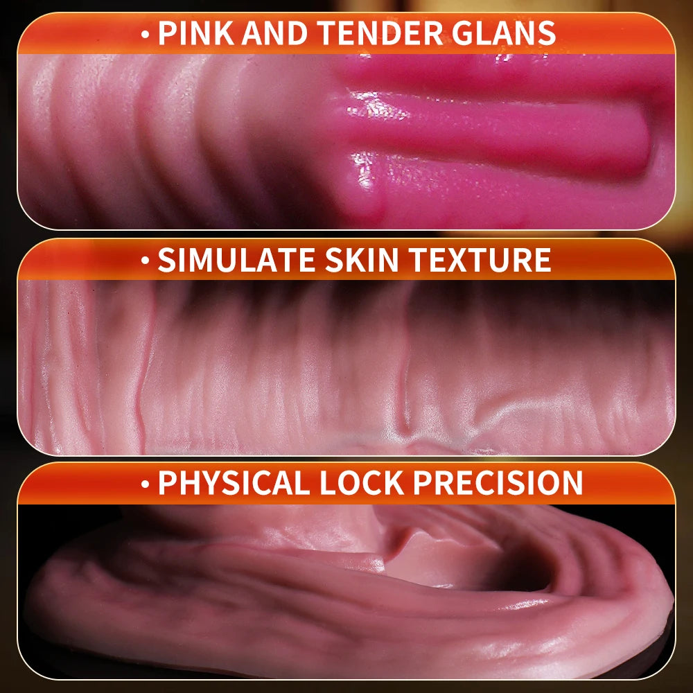 Realistic Penis Sleeve Extender Cock Sleeve For men  Horse dildos Sleeve Delayed ejaculation device dick consolador sex shop