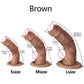 Realistic Skin Dildos Soft Silicone Sliding Foreskin Penis Suction Cup Female Masturbator Small Dick Sex Toy For Women Gay