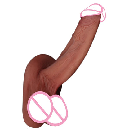 Realistic Skin Feeling Dildo Fake Penis Masturbator For Women Vagina Massage Sexy Toys For Woman Dildo With Suction Cup Buttplug