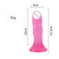 Realistic Soft Silicone Butt Plug Small Jelly Dildo Adult Sex Toy for Women Mini Penis Vagina Anal Butt Plug Female Masturbation