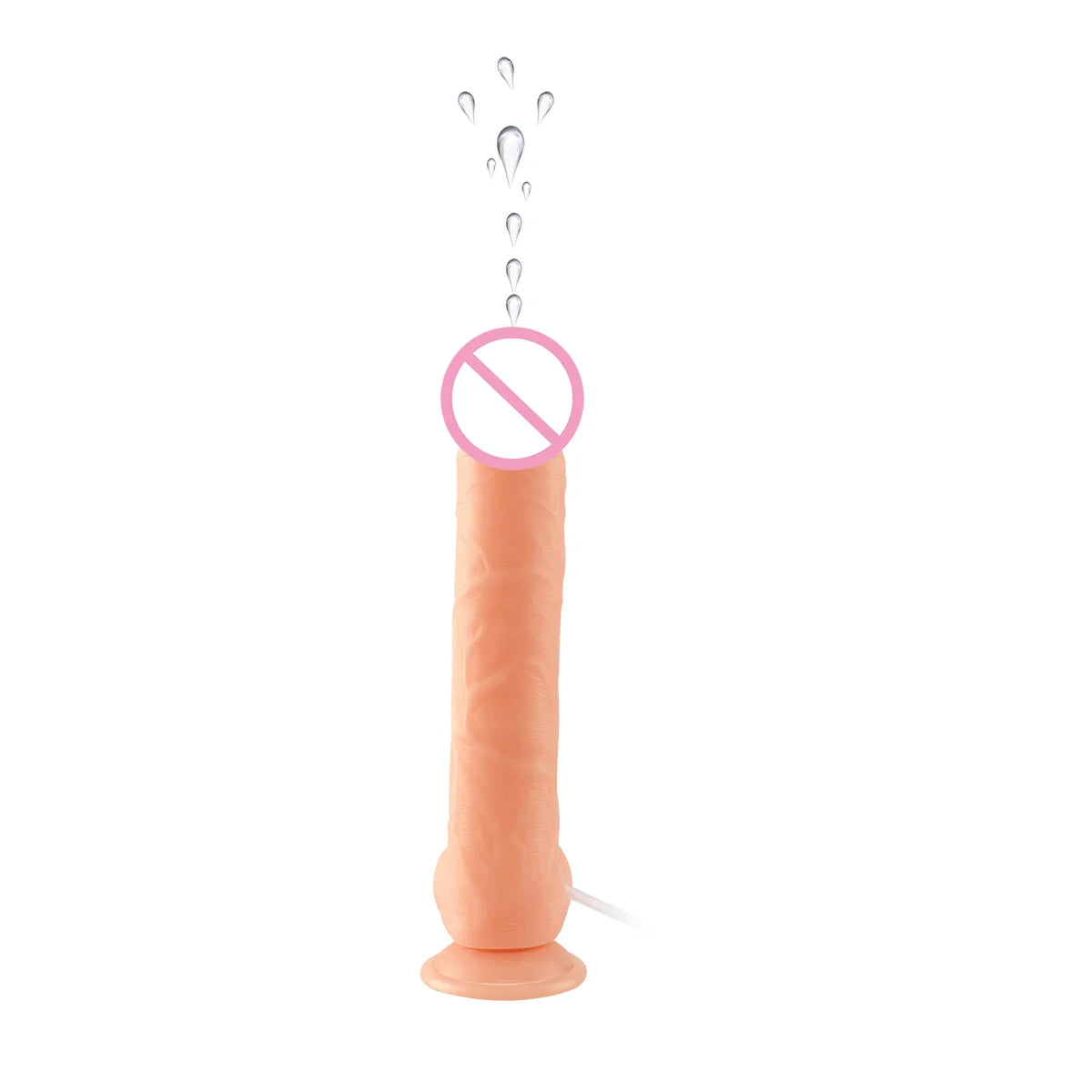 Realistic Spray Water Penis with Suction Cup For Women Artificial Penis Vibrator Vagina Massager Masturbation Lesbain Sex Toy