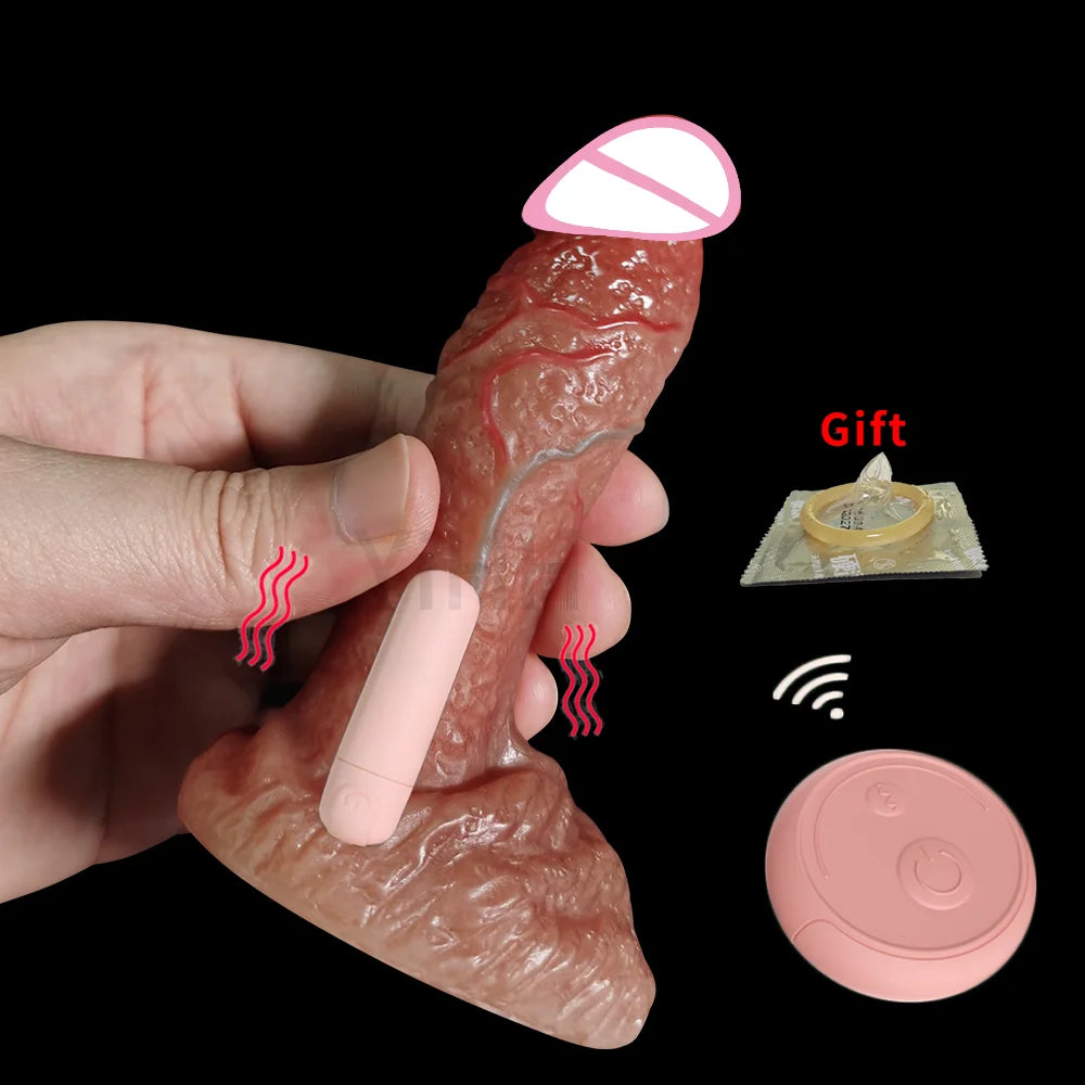 Realistic Woman's dildo Vibration Telescopic swinging electric penis G-spot stimulator female sex toy penis vibrator large penis