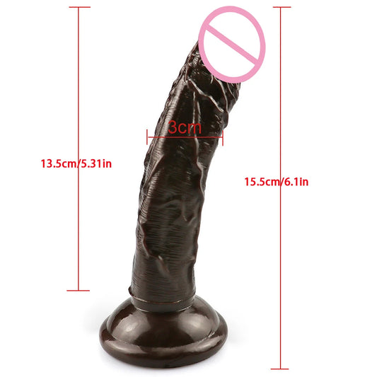 Realistic penis dildo Woman erotic sexy Toys for Adults Anal Plug Woman's dildo G-Spot Vagina Anal Massage Strap-on for lesbian