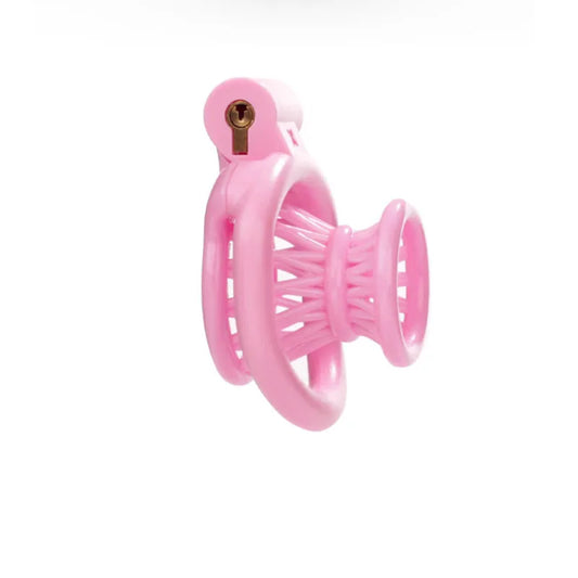 Resin Negative Chastity Cage for Men Sissy Lightweight Cock Lock with 4 Size Penis Rings Lock Device BDSM Adults Sex Toys Shop