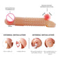 Reusable Cock Sleeve Penis Enlargement Condoms Sex Toys For Men Gay Extender Vibrating Delayed Ejaculation Adults Products 18+