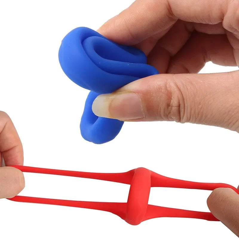 Reusable Silicone Peinis Cock Ring for Delayed Ejaculation Semen PeinsRing Lasting Erection Sex Toys for Men Dick Enlarger Rings