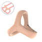 Reusable Silicone Penis Ring for Men 3 in 1 Ultra Soft Stretchy Cock Ring Penis Enlargement Delayed Ejaculation Sex Toy for Men