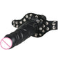 Ride Me Double-ended Dildo Gag with Leather Strap for Women Men Gay Bdsm Bondage Masturbation Stimulation Head Strapon Sex Toys