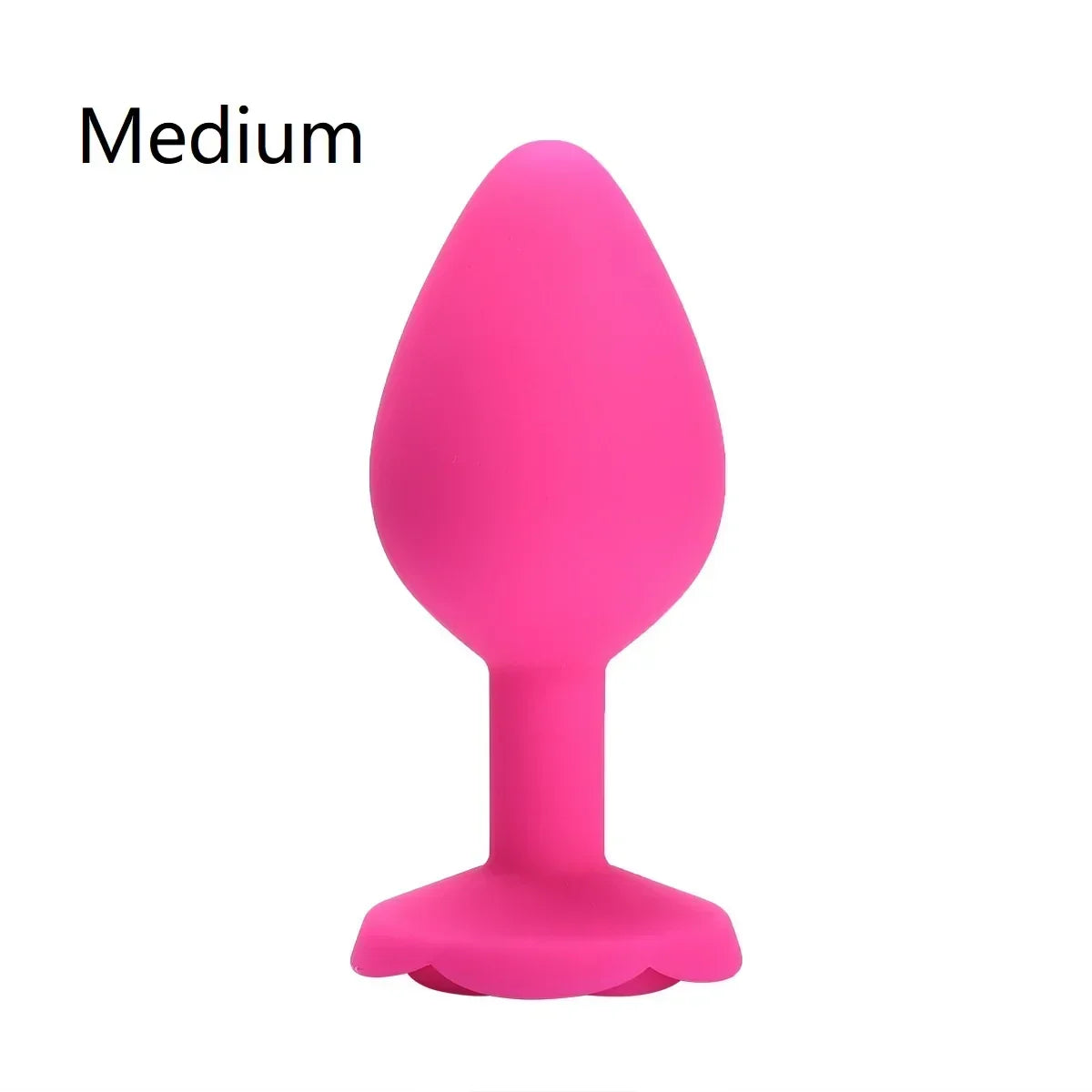 Rose Anal Plug 3 Size Silicone Butt Plugs Stimulator Anal Sex Toys Prostate Massager Anal Trainer Sex Toys for Men Women Couples