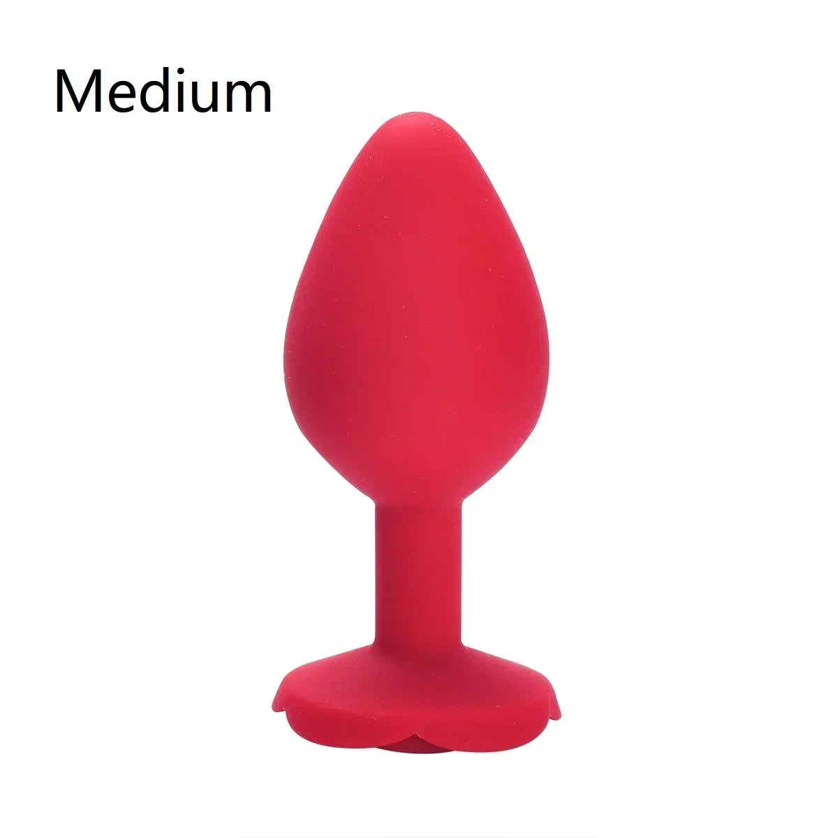 Rose Anal Plug 3 Size Silicone Butt Plugs Stimulator Anal Sex Toys Prostate Massager Anal Trainer Sex Toys for Men Women Couples