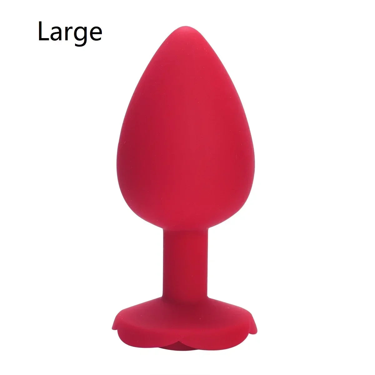 Rose Anal Plug 3 Size Silicone Butt Plugs Stimulator Anal Sex Toys Prostate Massager Anal Trainer Sex Toys for Men Women Couples