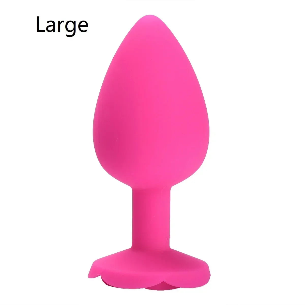 Rose Anal Plug 3 Size Silicone Butt Plugs Stimulator Anal Sex Toys Prostate Massager Anal Trainer Sex Toys for Men Women Couples