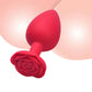 Rose Flower Silicone Anal Beads Butt Plug Set Small Medium Large Anal Plug Jewelry Anal Trainer Dildo Anus Sex Toy Men Women Gay