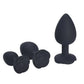 Rose Flower Silicone Anal Beads Butt Plug Set Small Medium Large Anal Plug Jewelry Anal Trainer Dildo Anus Sex Toy Men Women Gay