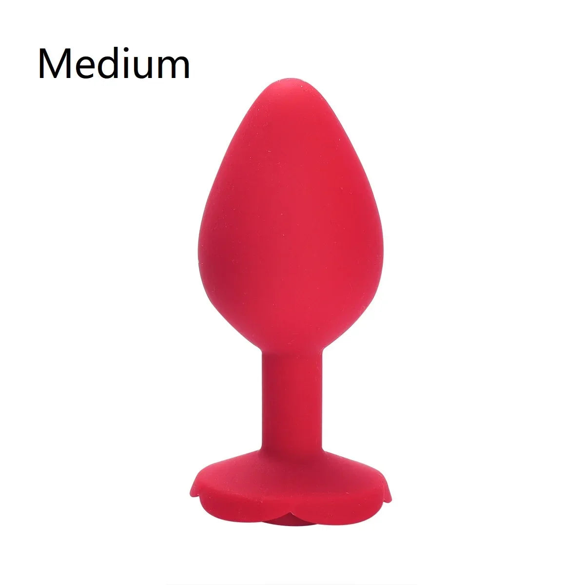 Rose Flower Silicone Anal Beads Butt Plug Set Small Medium Large Anal Plug Jewelry Anal Trainer Dildo Anus Sex Toy Men Women Gay