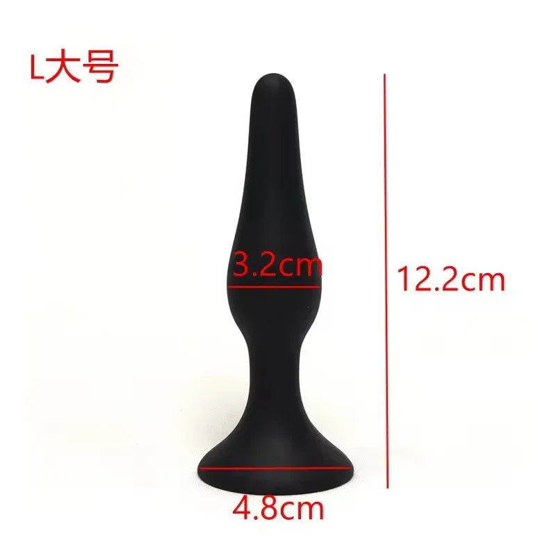 S/L/XL Silicone Anal Plug Butt Plug Anus Stimulation Prostate Massage Sex Toys for Women Men Gay Anal Dilator Sex Shop Bdsm