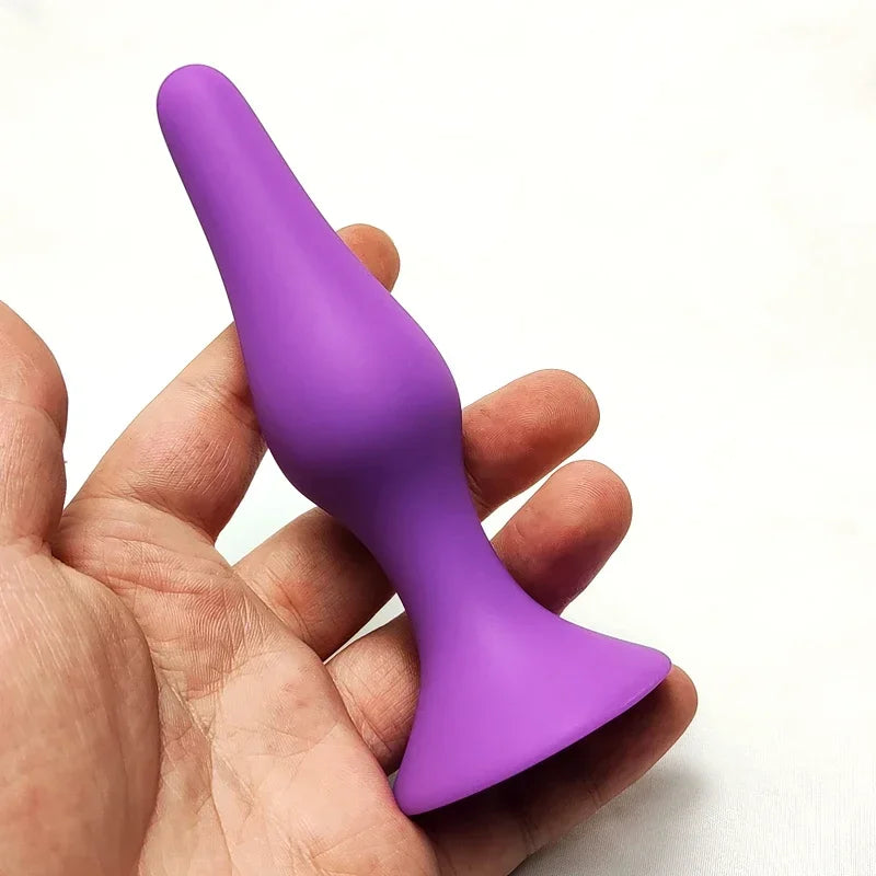 S/L/XL Silicone Anal Plug Butt Plug Anus Stimulation Prostate Massage Sex Toys for Women Men Gay Anal Dilator Sex Shop Bdsm