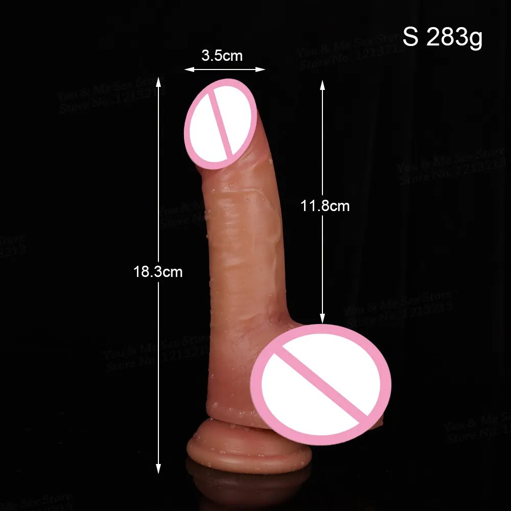 S/M/L Penis Squirting Dildo Realistic Huge Ejaculating Dildos Spray Water Penis Vagina Massager Adult Sex Toys for Women Couples