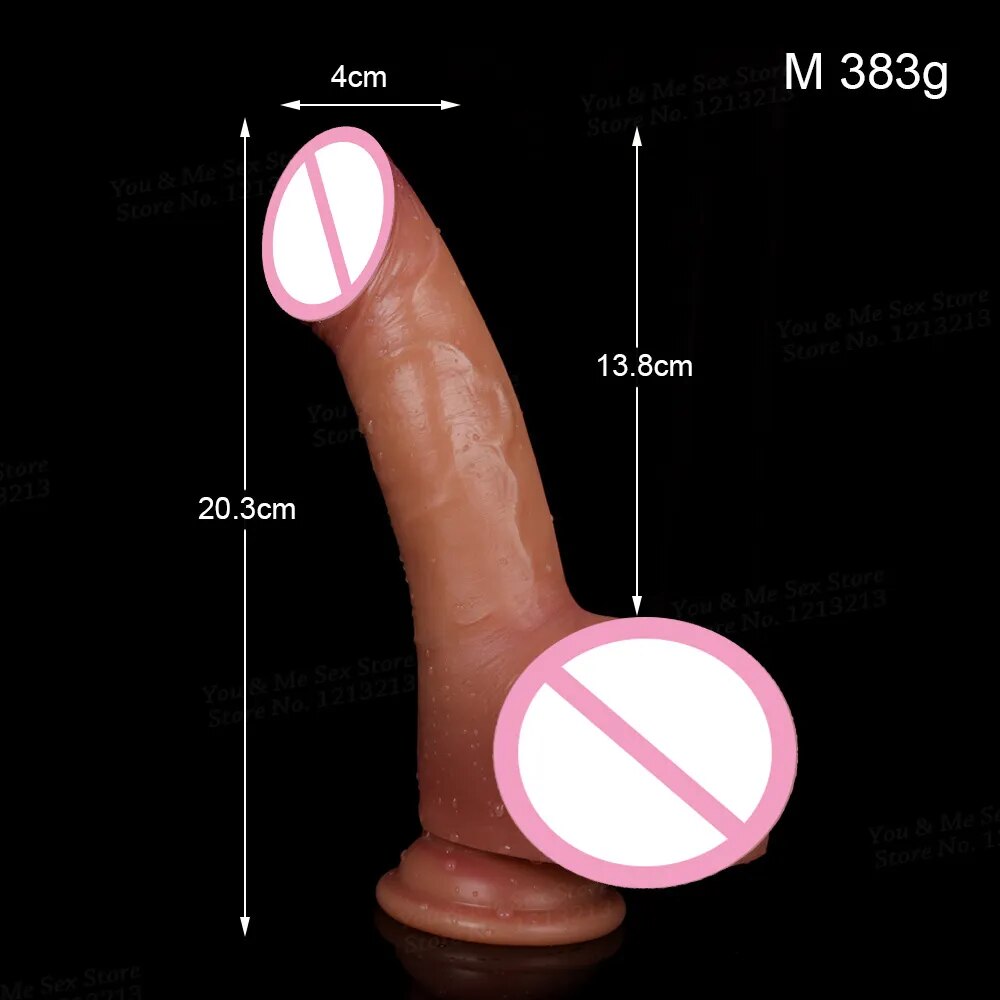 S/M/L Penis Squirting Dildo Realistic Huge Ejaculating Dildos Spray Water Penis Vagina Massager Adult Sex Toys for Women Couples