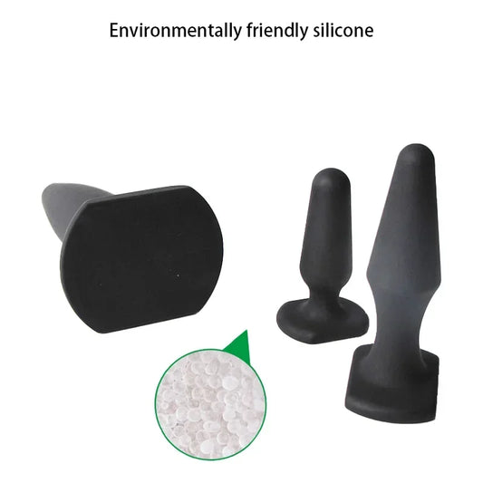 S/M/L Silicone Plug Anal Butt Plug Beginner Anal Stimulation Trainer Male Women Trrainer Anal Adult Sex Toys For Couples SM