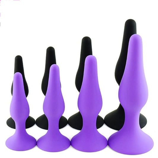 S/M/L/XL Silicone Anal Plug Butt Plug Anus Stimulation Prostate Massage Sex Toys for Women Men Gay Anal Dilator Sex Shop Bdsm