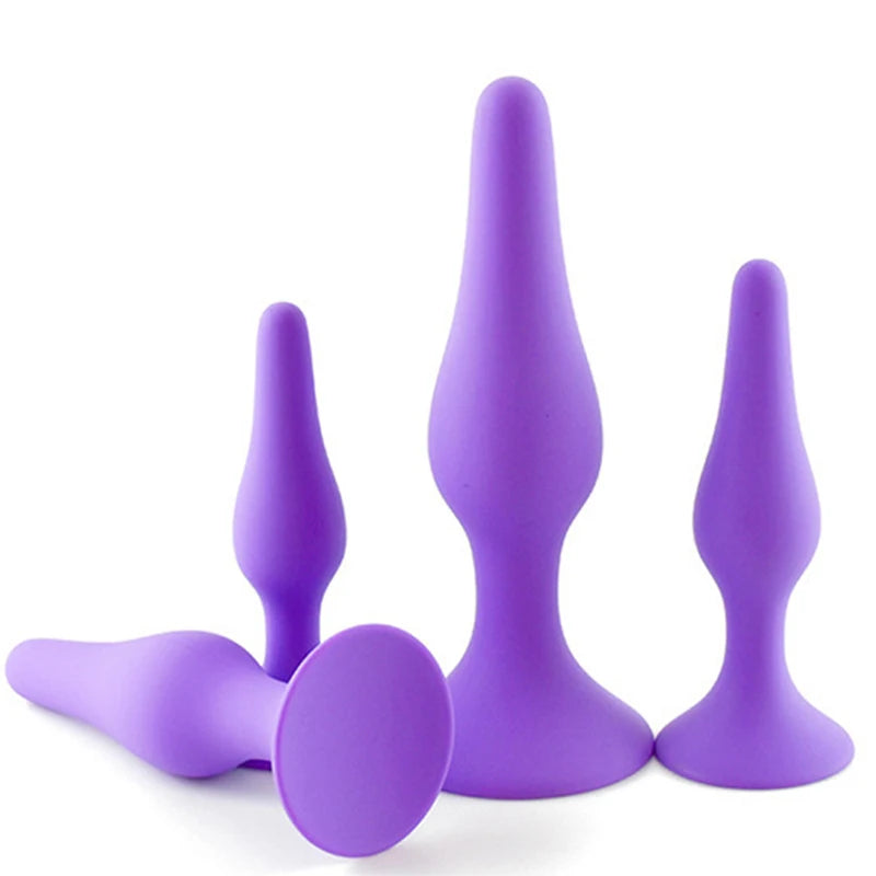 S/M/L/XL Silicone Anal Plug Butt Plug Anus Stimulation Prostate Massage Sex Toys for Women Men Gay Anal Dilator Sex Shop Bdsm