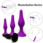 S/M/L/XL Silicone Anal Plug G-spot Massager Dildo Butt Plug Vagina Anus Dilator Sex Toys for Women Men Gay Suction Cup Sex Shop