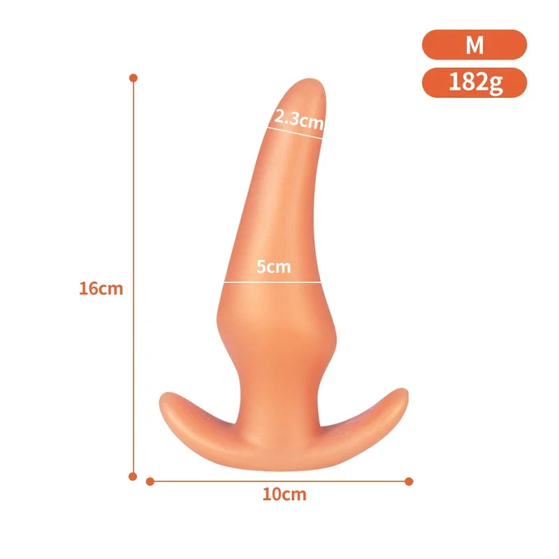 S/M/L/Xl Huge Anal Plug Sex Toys Butt Plug Soft Silicone Anal Dildos Anus Dilation Women Vaginal Masturbation State Massage Anal