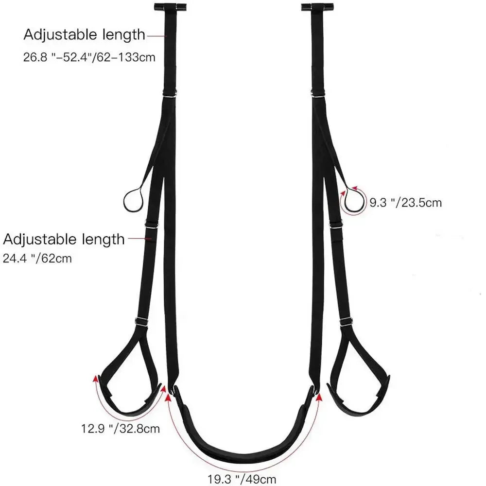 Door Swing Sex Swing SM Game Bondage  Spreader Leg Open For Women Adult sex game products for Couple sex swing