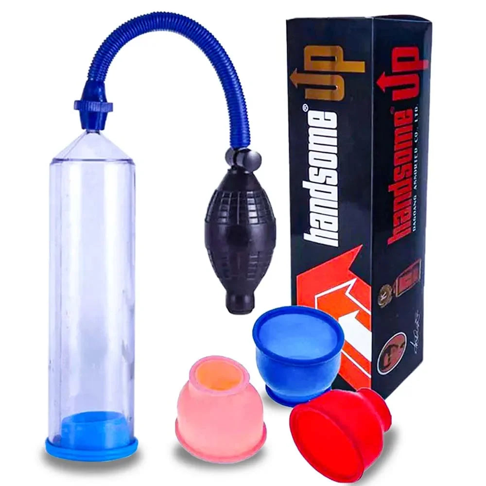 Male Penis Pump Manual Penis Enlarger Sex Toys For Man Vacuum Pump Male Masturbation Penile Extender Trainer Adults Sex Products